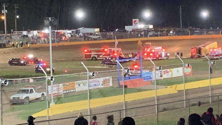 Man killed after school bus rolls onto him during races at Wisconsin speedway - fox29.com - county St. Croix - state Wisconsin