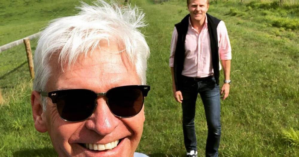 Phillip Schofield - Phillip Schofield breaks silence over 'boyfriend' claims after sharing reunion pic - dailystar.co.uk