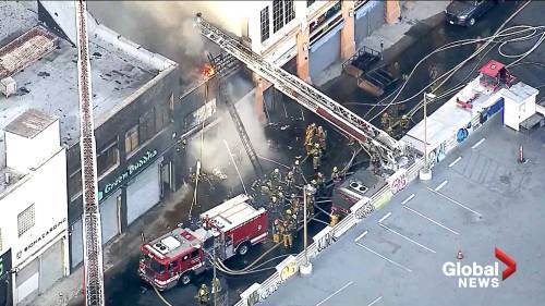 Multiple firefighters injured after explosion and fire in downtown Los Angeles - globalnews.ca - Los Angeles - city Los Angeles