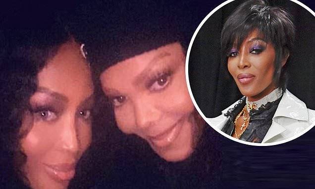 Naomi Campbell - Janet Jackson - Naomi Campbell wishes Janet Jackson a happy 54th birthday with selfie as she prepares for her 50th - dailymail.co.uk