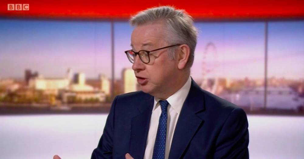 Patrick Vallance - Michael Gove - Michael Gove accepts he can't guarantee all teachers will be safe as schools row mounts - mirror.co.uk