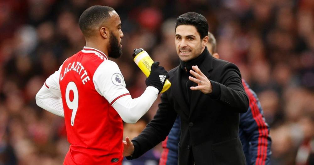 Mikel Arteta - Alexandre Lacazette - Mikel Arteta's Arsenal policy gives Alexandre Lacazette cause for concern over video - dailystar.co.uk