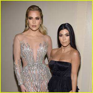 Kourtney & Khloe Kardashian Have Not Been Washing Their Hair Much in Quarantine - justjared.com
