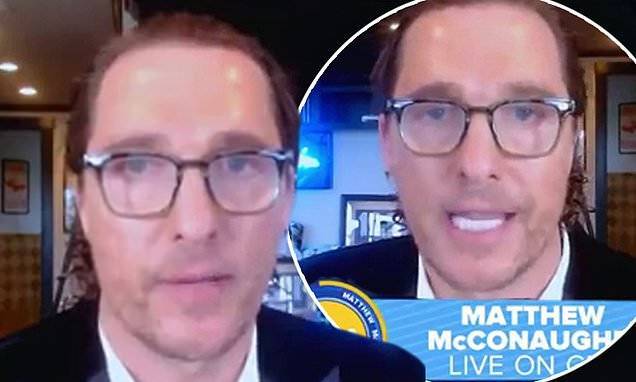 Matthew Macconaughey - Matthew McConaughey congratulates the class of 2020 with a new remote commencement speech - dailymail.co.uk - New York