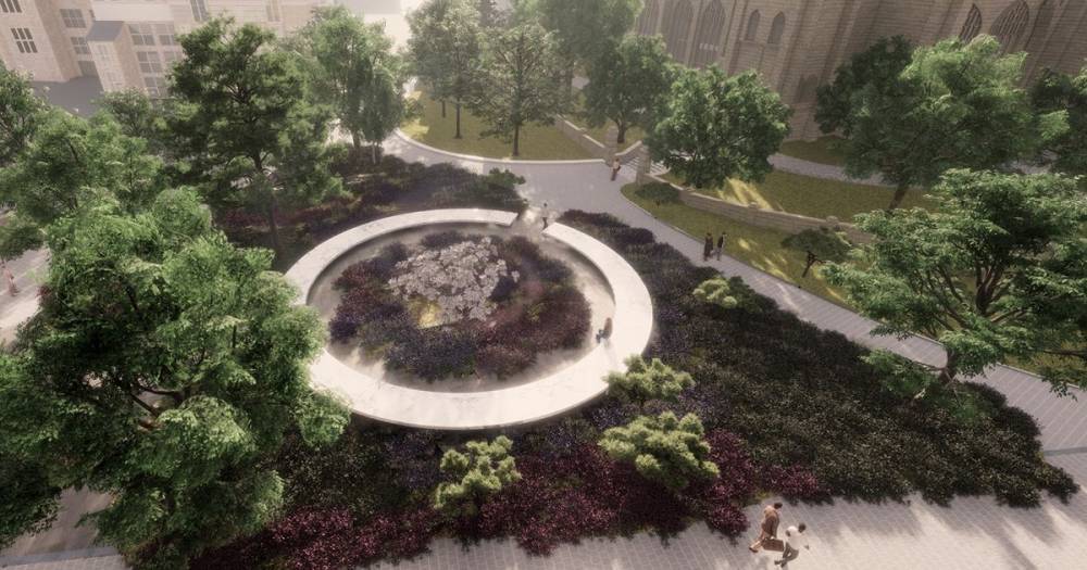Manchester urged to mark anniversary of Arena atrocity at home as images of new memorial garden are revealed - manchestereveningnews.co.uk - city Manchester
