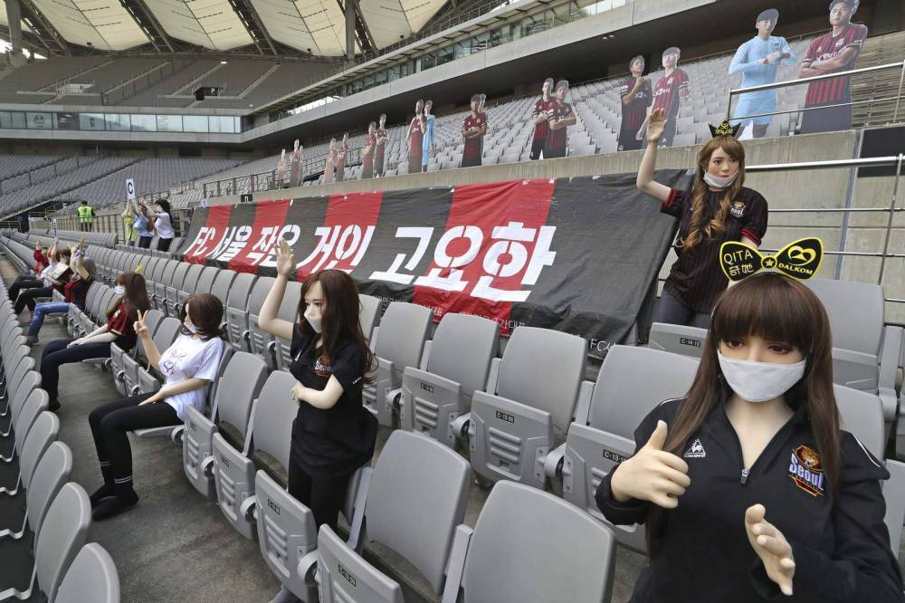 Korean soccer club apologizes for putting sex dolls in seats - clickorlando.com - South Korea - city Seoul - North Korea