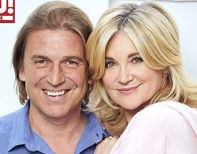 Mark Armstrong - David M.Benett - Dave Benett - Anthea Turner reveals she's postponed her wedding due to COVID-19 crisis as she and fiancé Mark Armstrong beam in their first joint shoot - msn.com - Italy - Britain - city London - county Armstrong