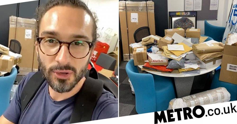 Joe Wicks - Joe Wicks can’t believe it as he’s inundated with fan mail at his Body Coach HQ: ‘Have a laugh!’ - metro.co.uk