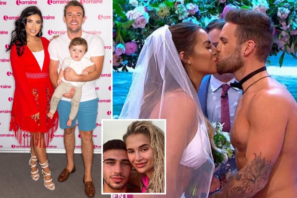 Love Island couples still together after Camilla and Jamie’s baby news – with bizarre TV weddings and shock pregnancies - thesun.co.uk