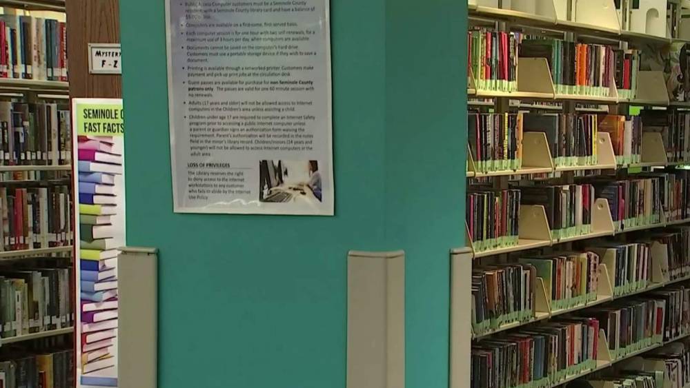 Social distancing precautions causing big changes at local libraries - clickorlando.com - state Florida - county Seminole