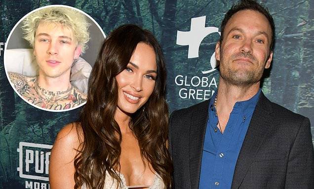 Megan Fox - Brian Austin Green gets emotional while revealing wife Megan Fox dumped him after spell of distance - dailymail.co.uk - Austin, county Green - city Austin, county Green - county Green