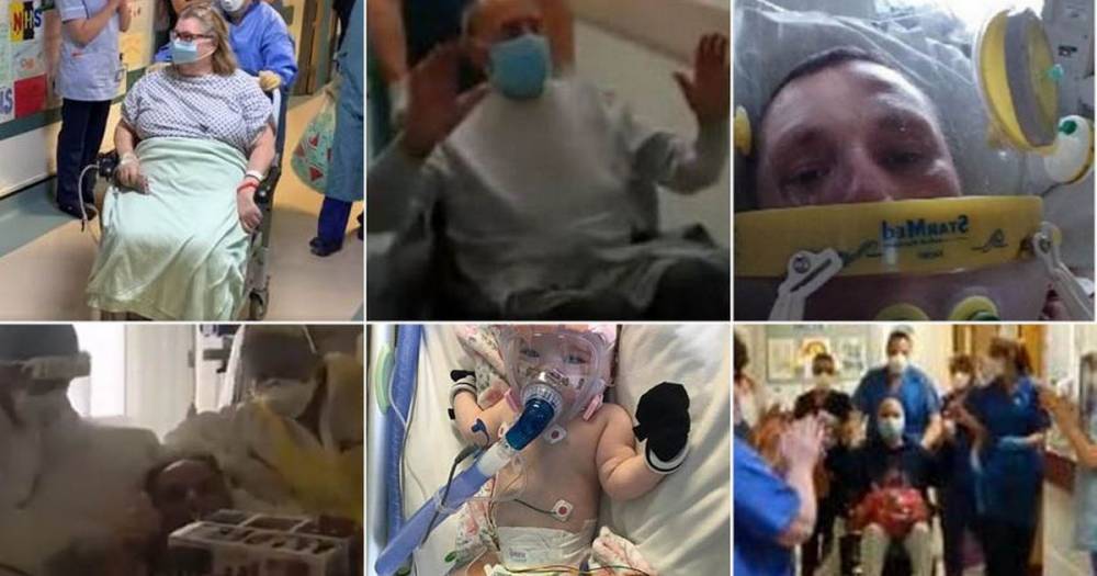 The touching moments coronavirus survivors are clapped for as they leave hospitals across our region - manchestereveningnews.co.uk