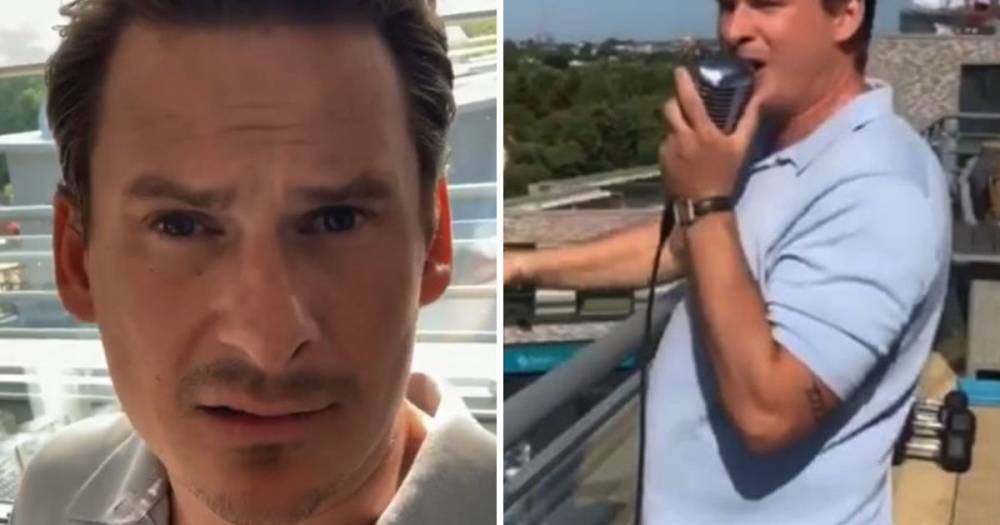 Lee Ryan - Lee Ryan shares emotional video hitting back at trolls who have told him he’s 'gained weight' in lockdown - ok.co.uk