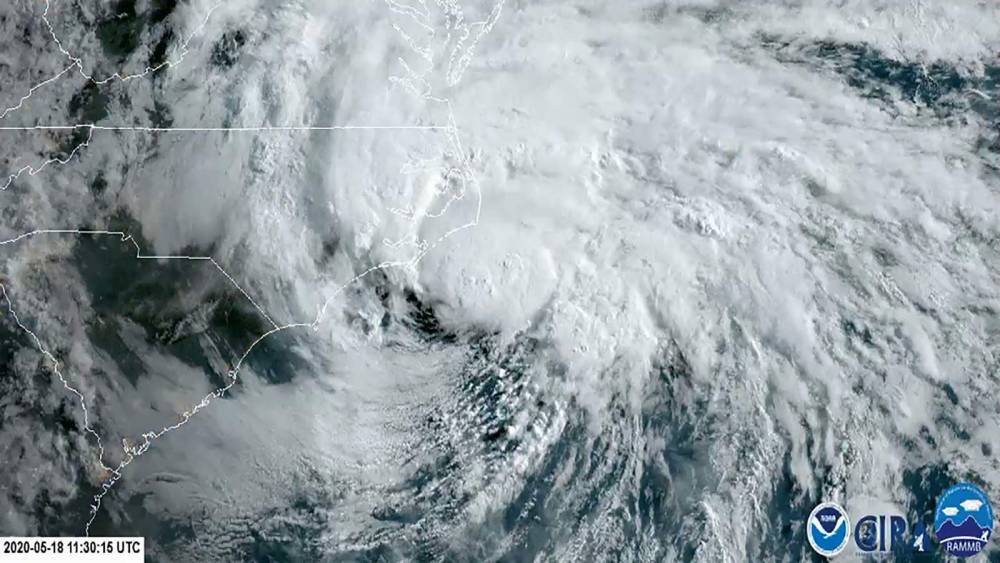 Tropical Storm Arthur spins out to sea, will drench Bermuda - clickorlando.com - state Florida - state North Carolina - Bermuda