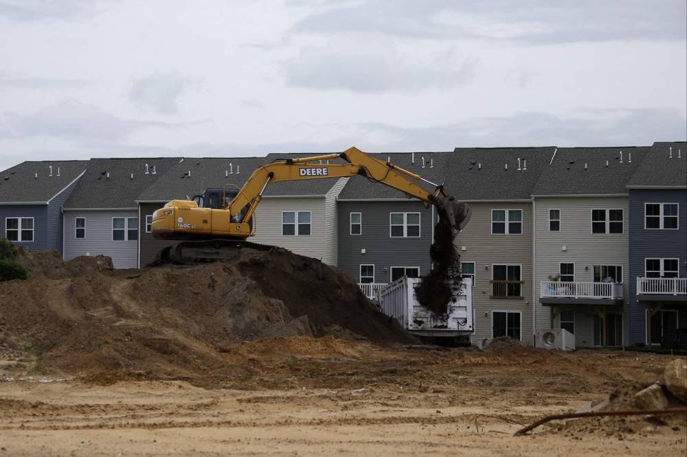 US home construction drops 30.2% in April as virus rages - clickorlando.com - Usa - Washington
