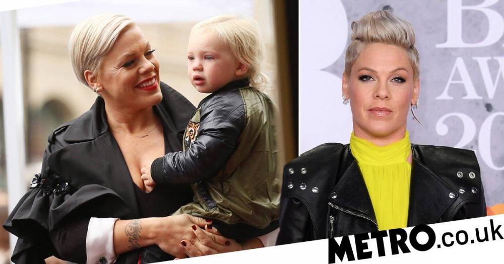 Pink’s son diagnosed with severe food allergies following coronavirus battle - metro.co.uk