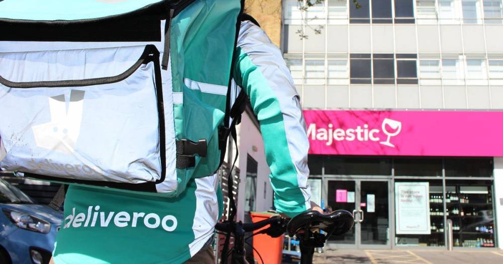 Majestic Wine partners with Deliveroo to get booze to your door in 30 mins - mirror.co.uk - city Exeter