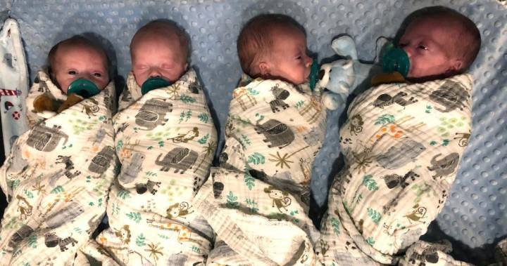 Texas woman gives birth to identical quadruplets during coronavirus pandemic - globalnews.ca - state Texas