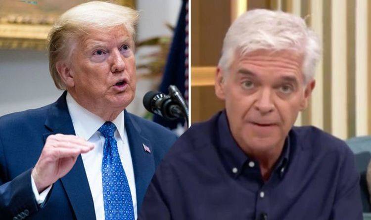 Donald Trump - Holly Willoughby - Phillip Schofield - Phil Willoughby - Matthew Wright - Phillip Schofield: This Morning host speaks out after his Trump comment sparks outrage - express.co.uk