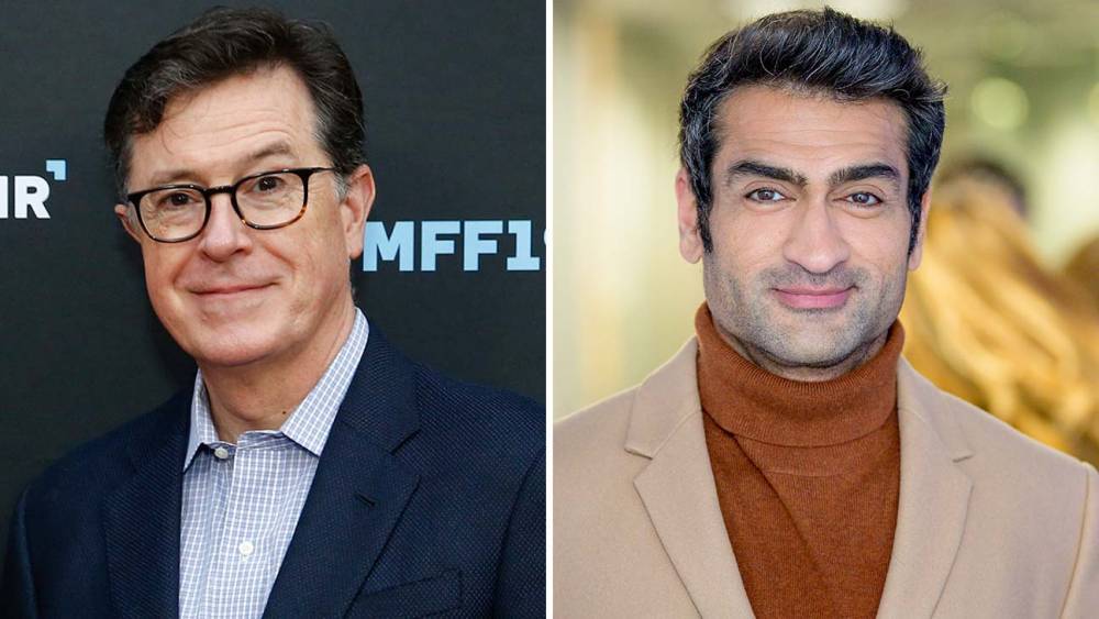 Stephen Colbert - Stephen Colbert and Kumail Nanjiani Reflect on Dealing With Pandemic - hollywoodreporter.com