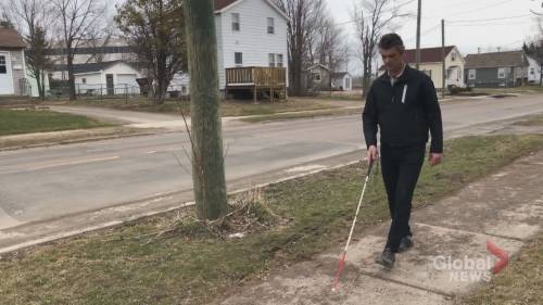 People with visual impairments struggle to access essentials amid COVID-19 restrictions - globalnews.ca - city New Brunswick