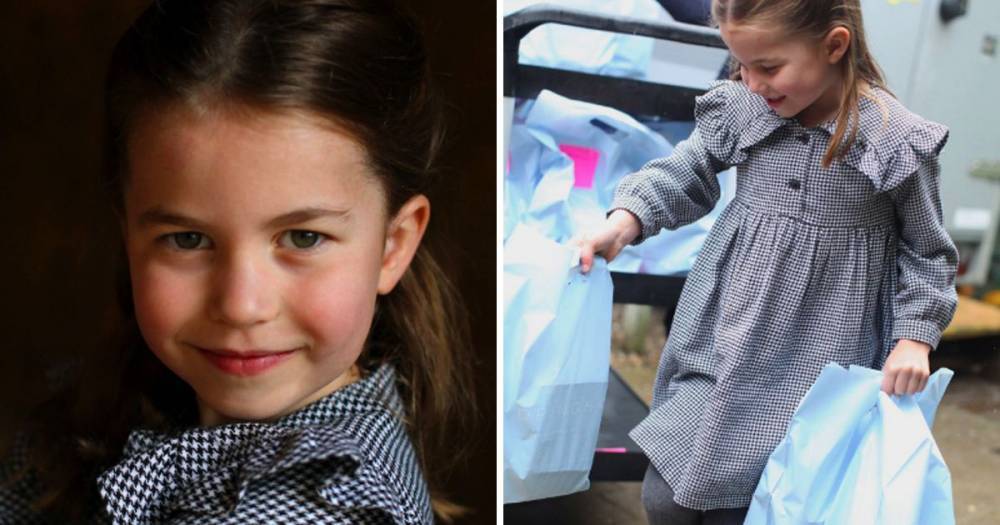 Kate Middleton - princess Charlotte - prince William - Kate Middleton and Prince William share new photos of Princess Charlotte helping isolated elderly people ahead of fifth birthday - ok.co.uk - county Prince William