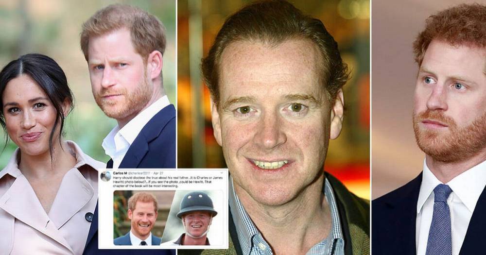 Harry Princeharry - Meghan Markle - Prince Harry taunted over 'dad James Hewitt' claim as he 'struggles' in LA - dailystar.co.uk - Usa - state California - Los Angeles, state California - county Sussex - county Will - county Prince William