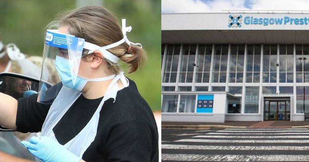 Prestwick Airport to host new mobile coronavirus testing unit - dailyrecord.co.uk - Scotland