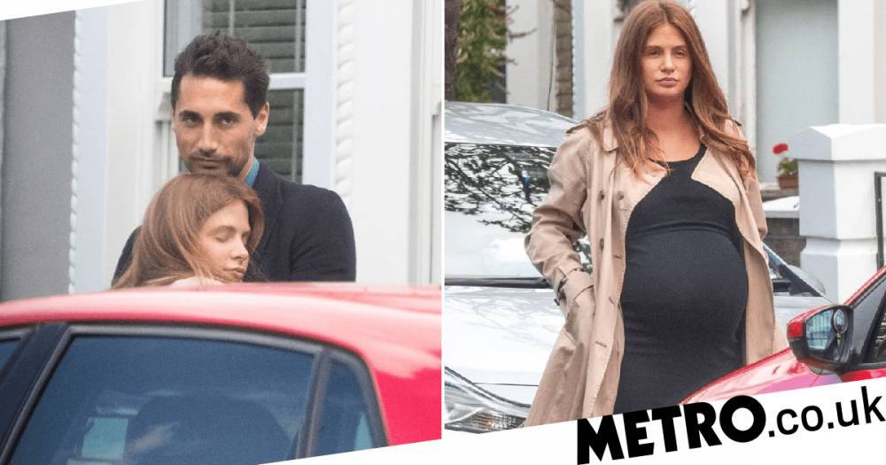 Millie Mackintosh - Millie Mackintosh and Hugo Taylor cuddle up as they head to hospital hours before welcoming baby girl - metro.co.uk - city Hugo, county Taylor - county Taylor