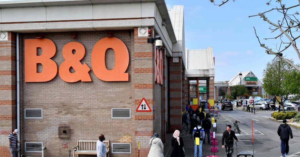 New rules about who can shop in B&Q announced as they reopen all UK stores - dailystar.co.uk - Britain