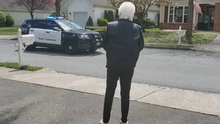 Late retired officer honored with parade in Brick Township - fox29.com - state New Jersey - county Ocean