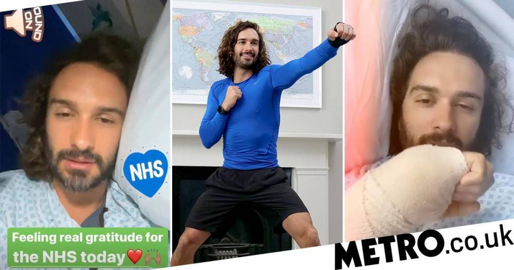 Joe Wicks returning to PE sessions next week after undergoing surgery and we’re not worthy - metro.co.uk - city London - city Kingston