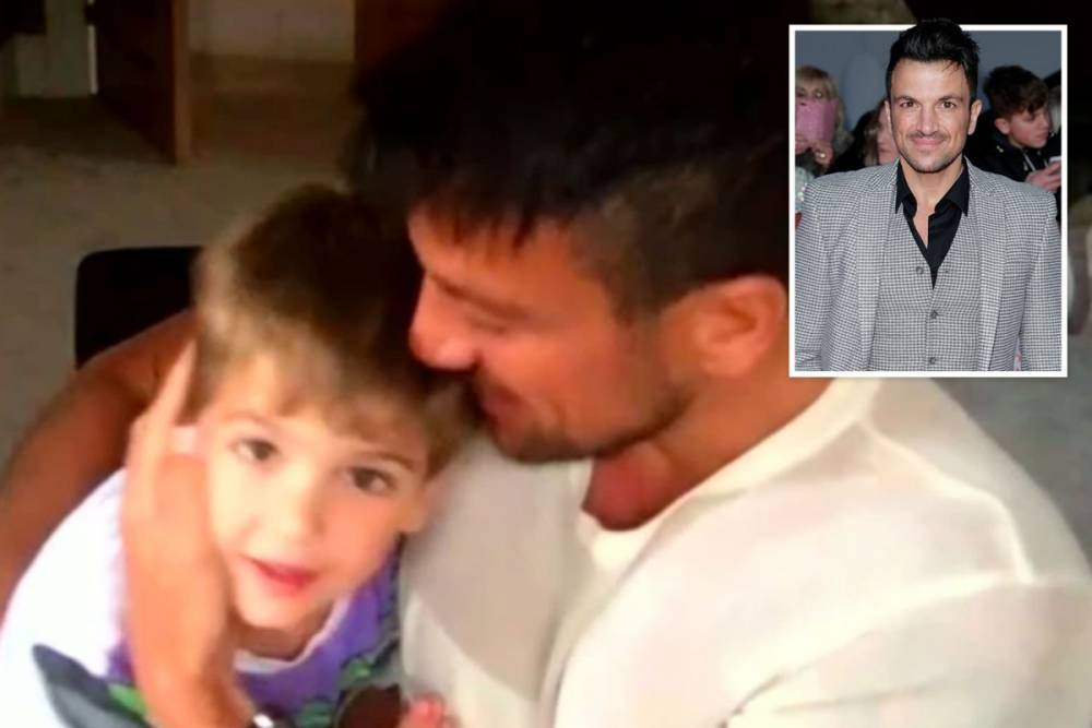 Peter Andre - Peter Andre insists it was a ‘pure accident’ that son Theo’s face was seen on Loose Women - thesun.co.uk