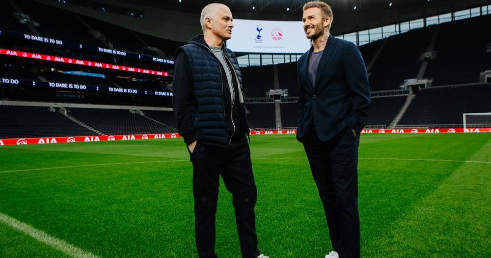 David Beckham - David Beckham told by Jose Mourinho he is 'lucky' after retiring from football - mirror.co.uk - city Madrid, county Real - county Real