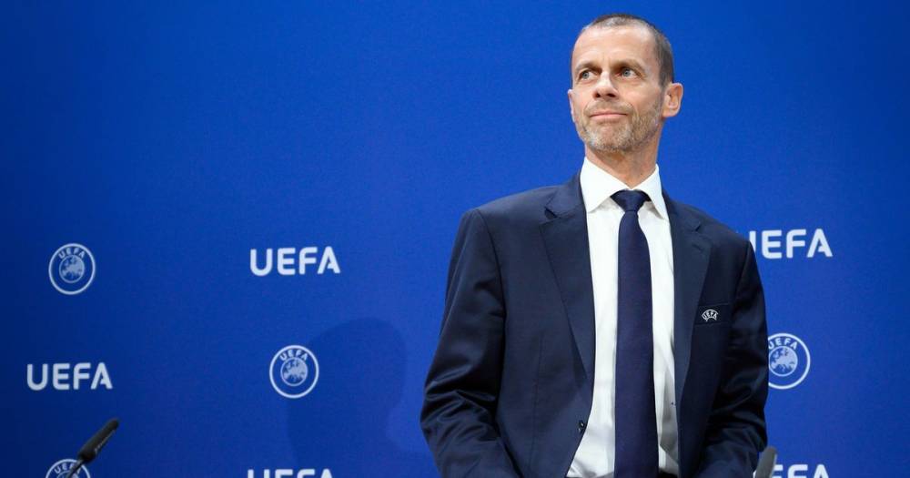 Aleksander Čeferin - UEFA president predicts when football with fans with return - manchestereveningnews.co.uk