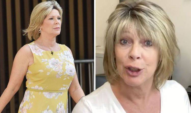 Ruth Langsford - Ruth Langsford: 'Better get this sorted' Loose Women host suffers issue just before show - express.co.uk