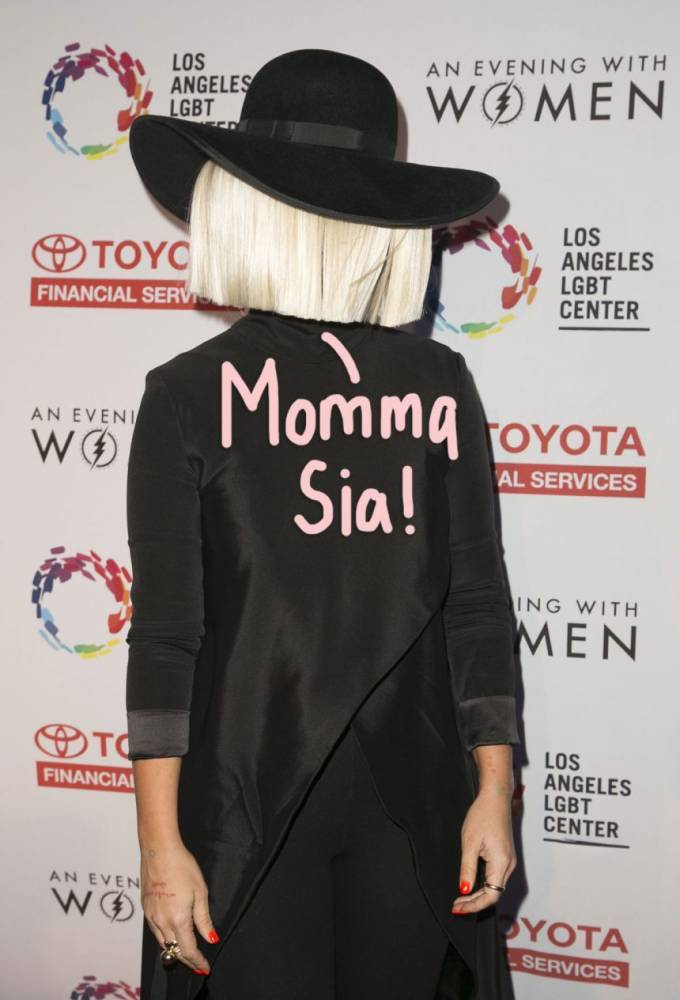 Sia Confirms She Adopted TWO Teenage Boys Who Were Aging Out Of Foster Care Last Year! - perezhilton.com