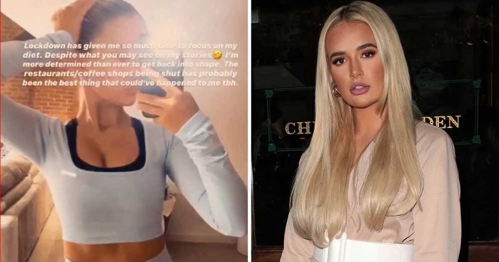 Molly-Mae Hague - Tommy Fury - Molly-Mae Hague reveals she is on strict diet during lockdown as she shows off incredible body - ok.co.uk - city Manchester - city Hague