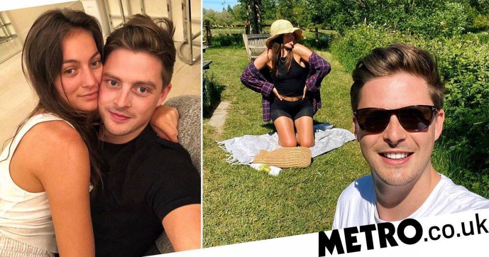 Alex George - Amelia Bath - Dr Alex George reunites with girlfriend Amelia Bath after two months apart for socially distanced meeting - metro.co.uk