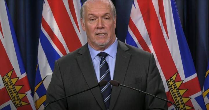 B.C. Premier John Horgan to provide update on COVID-19 response - globalnews.ca