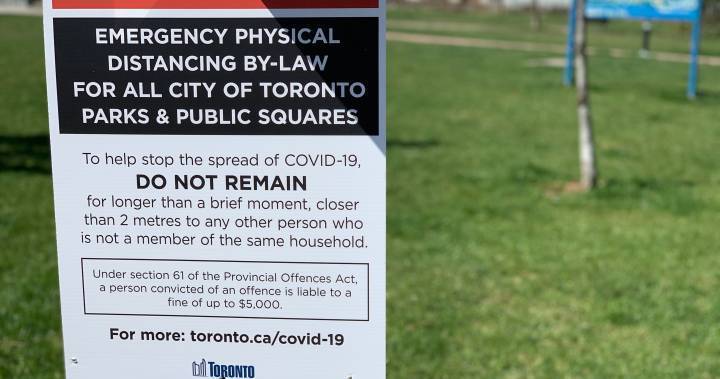 Coronavirus: City of Toronto begins reopening closed parks amenities - globalnews.ca