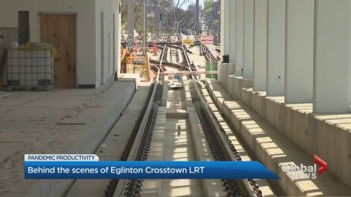 Eglinton Crosstown LRT update - globalnews.ca - city Crosstown