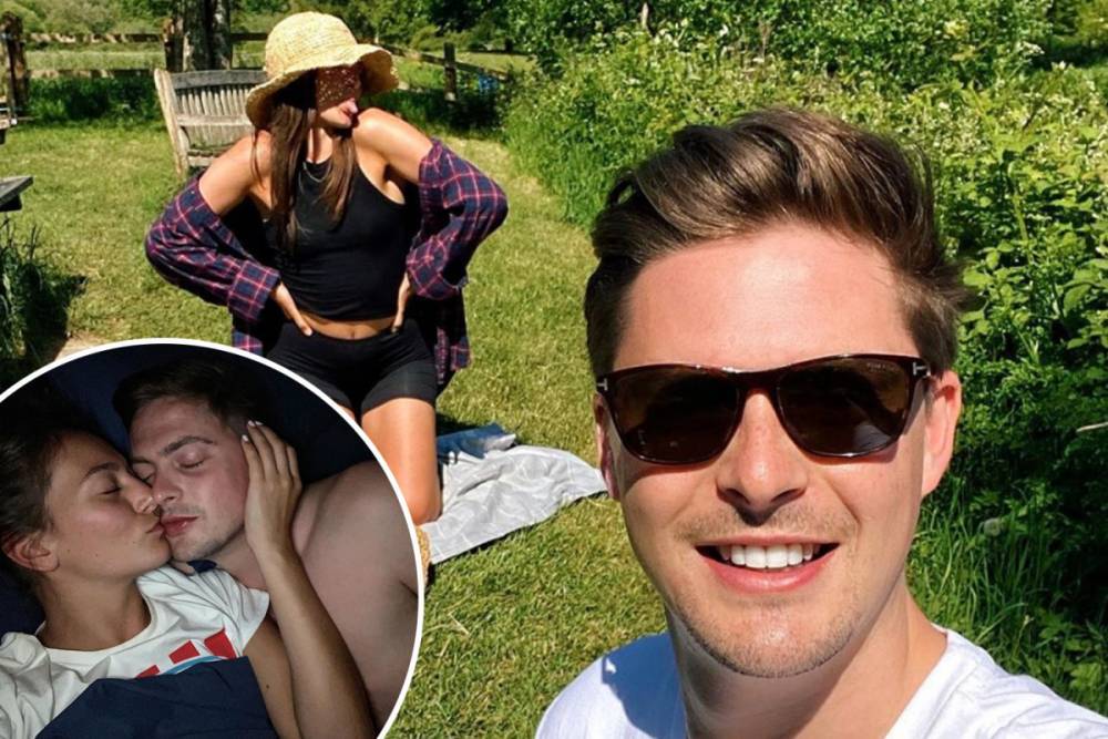 Alex George - Amelia Bath - Love Island’s Dr Alex reunites with his stunning girlfriend Amelia – but has to stay two metres away - thesun.co.uk