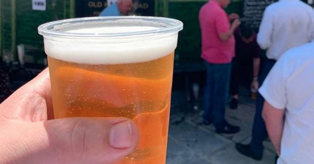 Pub bosses take advantage of lockdown loophole to serve thirsty Brits during heat wave - mirror.co.uk