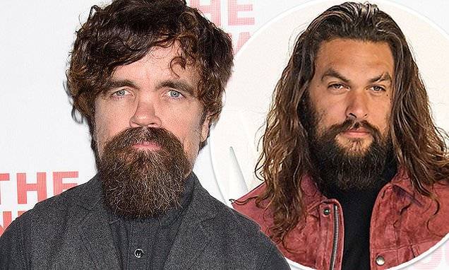 Andy Samberg - Jason Momoa - Game of Thrones stars Peter Dinklage and Jason Momoa team up for zombie adventure Good Bad & Undead - dailymail.co.uk