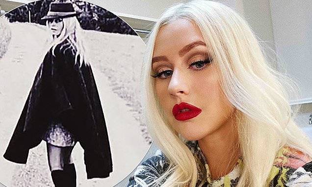 Christina Aguilera - Christina Aguilera shares photos from quarantine diary on Instagram to encourage fans to follow suit - dailymail.co.uk