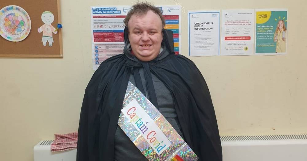 Tom Moore - Man with autism nicknamed 'Captain Covid' is raising money for the NHS with a series of helpful challenges - manchestereveningnews.co.uk - city Manchester