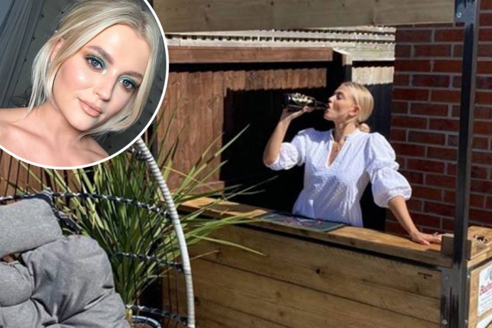 Lucy Fallon - Bethany Platt - Ex-Coronation Street star Lucy Fallon gets her own £500 outdoor bar to rival the Rovers Return - thesun.co.uk