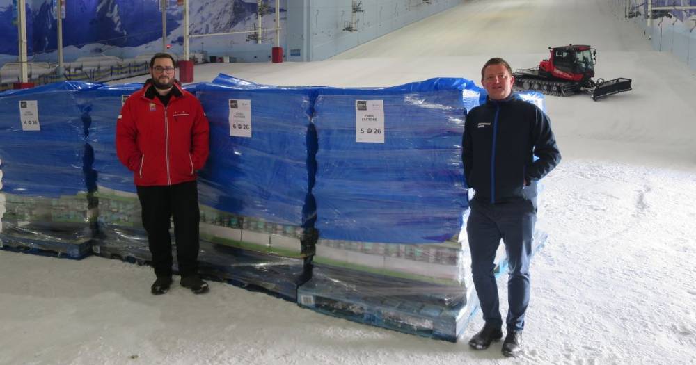 Chill Factore is being used as a giant fridge during the lockdown - manchestereveningnews.co.uk - Britain