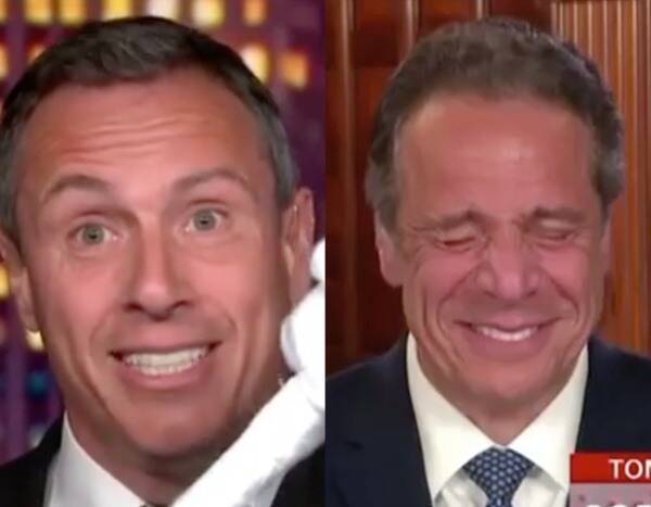 Andrew Cuomo - Chris Cuomo - Chris Cuomo's Latest Sibling Rivalry Stunt Leaves Governor Andrew Cuomo Laughing Out Loud - eonline.com - New York